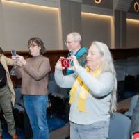 Proud moments at the ceremony.